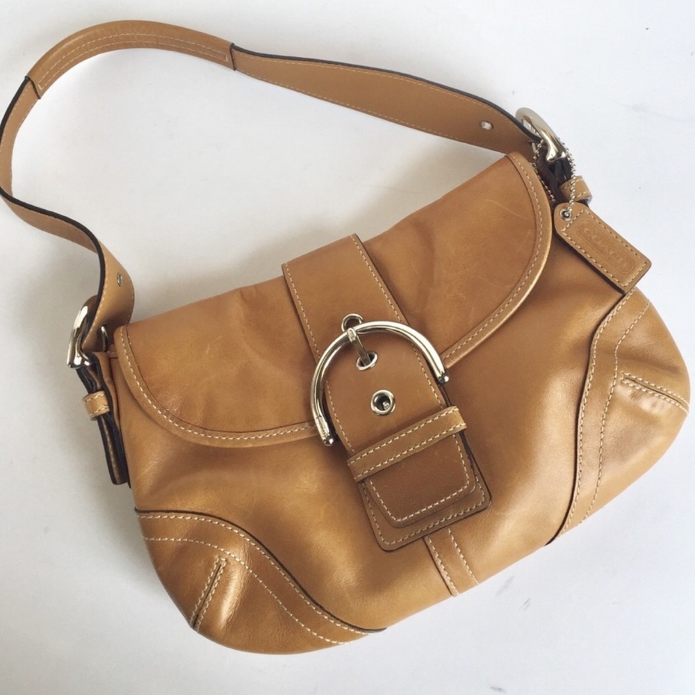 Coach Mini SOHO Bag in Camel